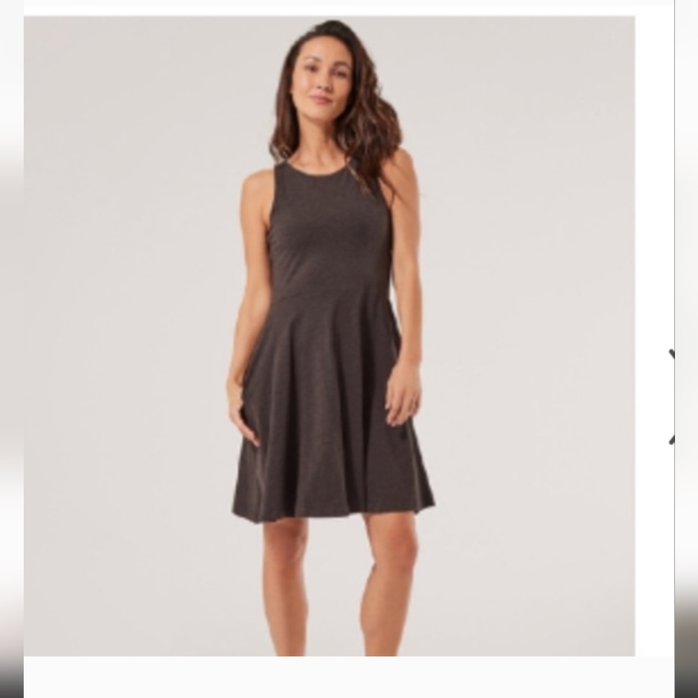 Pact Fit & Flare Dress, size L